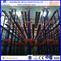 Steel Warehouse Pallet Runner Mole Racking / Radio Shuttle Racking